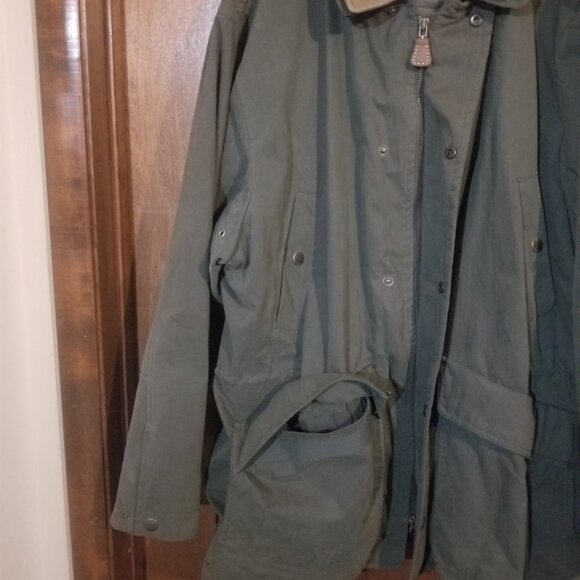 London Fog Outerwear 2 in 1 green 2X jacket - Picture 2 of 12